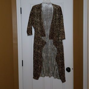 Unicorn Lularoe Leopard Shirley